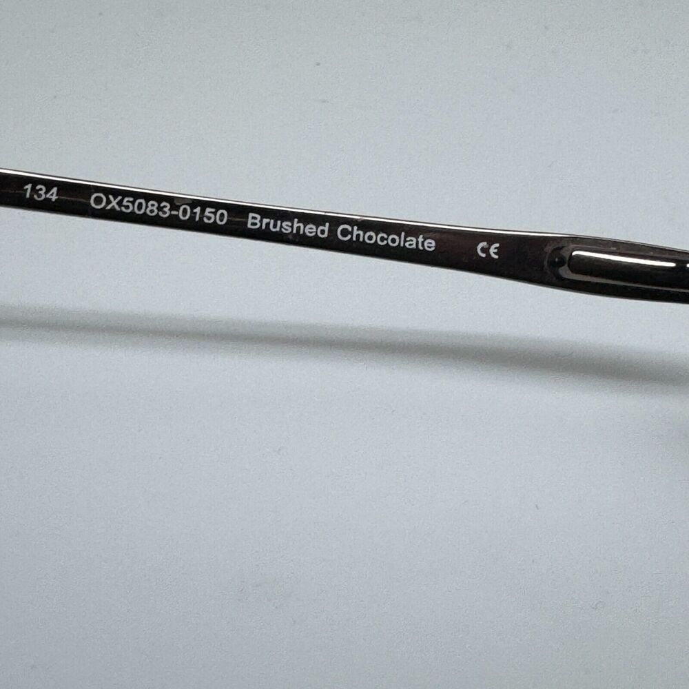 Oakley Brown Metal Rectangular Frame Eyeglasses O… - image 6
